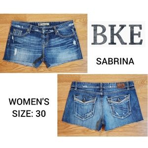 BKE Sabrina Cutoff Denim Shorts - Size 30